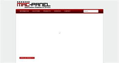 Desktop Screenshot of macpanel.com