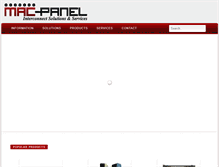 Tablet Screenshot of macpanel.com
